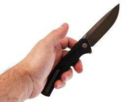 Складной нож TuoTown Step-B, сталь T10S, рукоять G10/Carbon Fiber