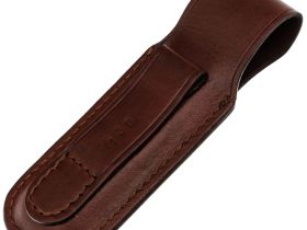 Чехол для складного ножа/мультитула на пояс, 130 мм, коричневый