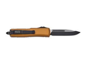 Автоматический нож Microtech UTX-85 S/E 231-1TA, сталь M390, рукоять алюминий, коричневый