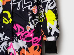 Комбинезон текстильный с полиуретановым покрытием для девочек