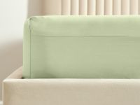 Простыня на резинке Зеленый туман/Fog Green