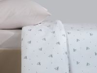 Пододеяльник Графитовый бант