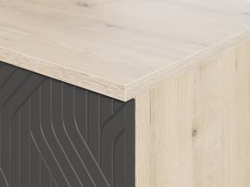 Тумба Монблан 93x76 Косы Графитовый/Дуб Ирландский