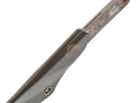 Нож киридаши KOI Rabbit Blue, сталь AUS-8, серый