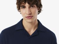 Мужское хлопковое поло Lacoste из смеси льна