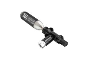 Насос - бустер Topeak Tubibooster (черный / серебристый)