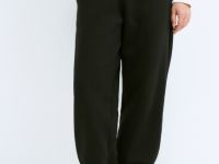 Трикотажные брюки для девочек, Черный