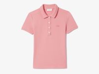 Женское поло Lacoste приталенного кроя из эластичного хлопка