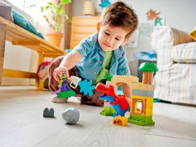 DUPLO 10463 Конструктор Динозавр Паук-Рекс против Зелёного Гоблина