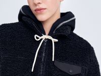 Меховая толстовка на молнии