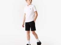 Детское хлопковое поло Lacoste