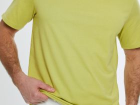 Футболка из хлопка с принтом