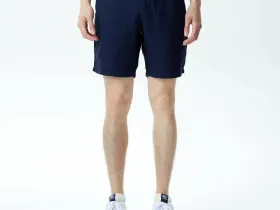 Мужские льняные шорты Lacoste стандартного кроя