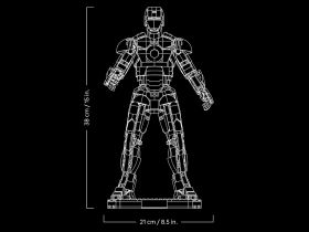 Super Heroes 76344 Конструктор Железный Человек Mark 3