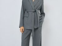 Прямые брюки, Серый