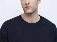 Базовый объёмный лонгслив, Черный