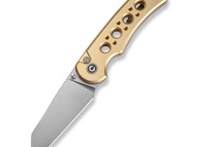 Складной нож CIVIVI Pragma Prime, сталь 14C28N, рукоять алюминий, шампань