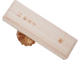 Складной нож Nagao Higonokami Especial hand forging, 100мм, сталь Aogami, рукоять латунь