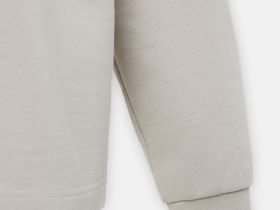 Толстовка из хлопка с отложным воротником