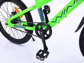 Детский велосипед Wind Ultra 20 Rigid 1sp, год 2025, цвет Зеленый