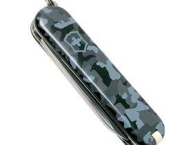 Нож перочинный Victorinox Classic SD Colors, Navy Camouflage, синий камуфляж, 7 функций, 58мм
