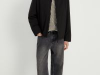 Утепленная куртка прямого кроя