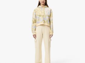 Женский свитшот Lacoste оверсайз