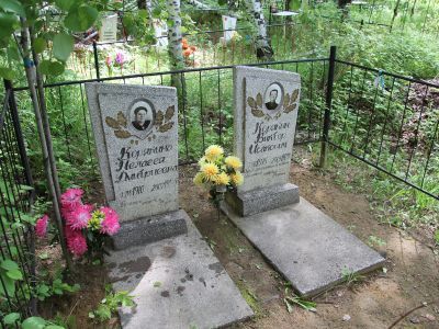 Могила В.И. Корякина (1895 – 1979 гг.), партизана, участника Гражданской войны