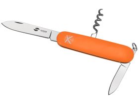 Нож перочинный Stinger 90 мм, 4 функции, оранжевый, в блистере