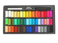Набор сухой пастели Mungyo "Soft pastel" 48 цв, мягкая, квадратная, 1/2 длины, в картонной коробке