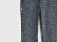Джинсы Mom с высокой посадкой, Серый