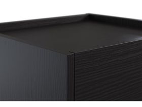 Тумба прикроватная Дигарс 43x40 Черный древесный