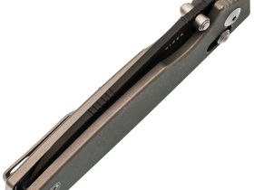 Складной нож Kizer Original 2 Sheepsfoot, сталь S45VN, рукоять титан, серый