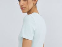 Базовая футболка из хлопка, Зеленый