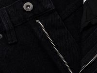 Джинсы полуприлегающего кроя с высокой посадкой