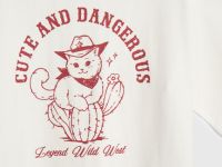 Футболка с принтом для девочек, Белый