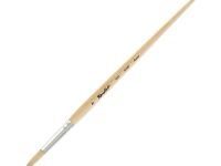 Кисть щетина №10 круглая Roubloff "1612" длинная ручка п/лак