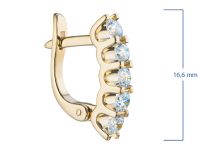 Серьги из желтого золота э0312сг08200951
