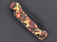 Складной нож Daggerr Sting Slim Khokhloma, сталь VG-10, рукоять G10