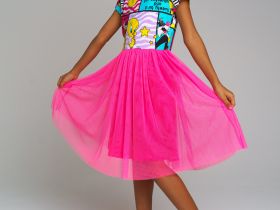 Платье трикотажное для девочек