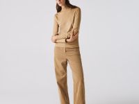 Женская хлопковая водолазка Lacoste