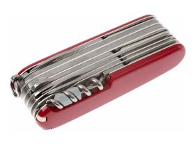 Нож перочинный Victorinox SwissChamp, сталь X55CrMo14, рукоять Cellidor®, красный