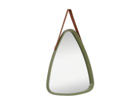 Зеркало настенное Магни Оливковый 46x56
