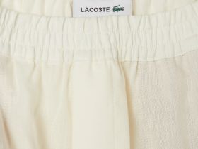 Женские брюки Lacoste из смеси льна