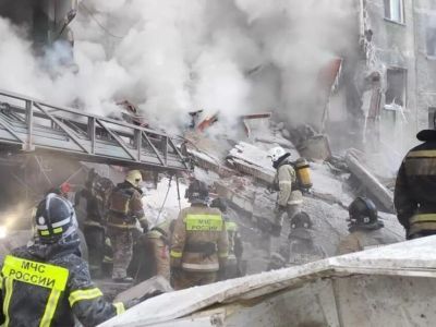 В жилом доме в Новосибирске взорвался газ