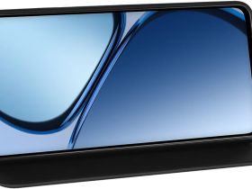 Чехол-книжка Krutoff Magnet для realme C61/C63 Чёрный