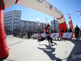 В Якутске состоялся забег наследников Победы «Помним! Гордимся! Благодарим!»