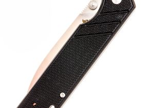 Складной нож QSP Parrot, сталь D2, рукоять G10, черный