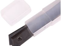 Лезвия для канцелярских ножей OfficeSpace 9 мм, 10 шт., в пластиковом пенале