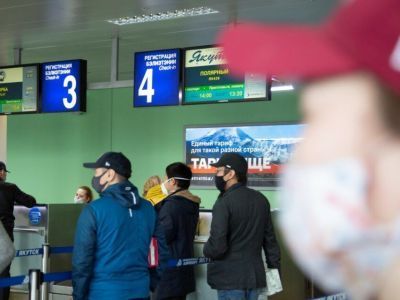 В аэропорту «Якутск» сохраняется масочный режим
